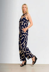 ΠΑΝΤΕΛΟΝΑ ΕΜΠΡΙΜΕ LOOK LINEN-ΜΠΛΕ