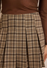 SKORT ΚΑΡΩ ΜΕ ΚΟΥΦΟΠΙΕΤΕΣ-ΠΟΥΡΟ