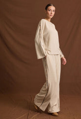 ΜΠΛΟΥΖΑ ΜΕ ΔΙΑΚΡΙΤΙΚΗ ANIMAL PRINT ΛΕΠΤΟΜΕΡΕΙΑ-ΜΠΕΖ