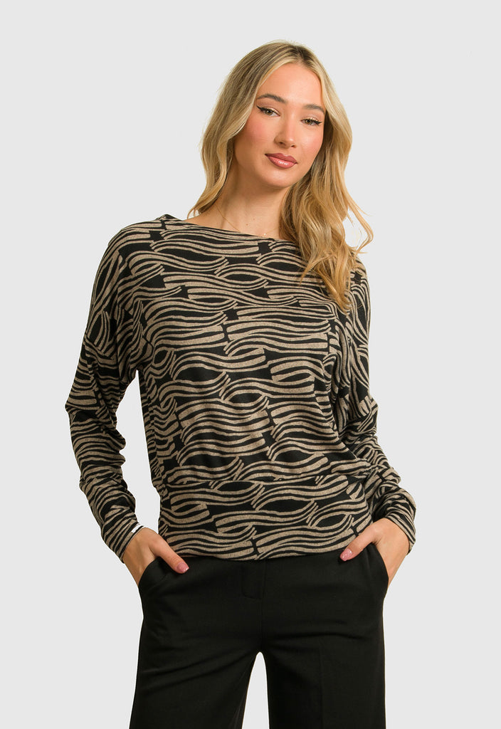 ΛΕΠΤΟ ΠΛΕΚΤΟ ΕΜΠΡΙΜΕ-ΜΑΥΡΟ