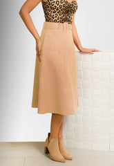 ΦΟΥΣΤΑ MIDI ΚΛΟΣ ΣΟΥΕΤ ΜΕ ΖΩΝΗ-ΒΑΝΙΛΙΑ