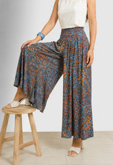 ΖΙΠ ΚΙΛΟΤ ΕΜΠΡΙΜΕ LOOK SKIRT - ΜΠΛΕ ΡΑΦ