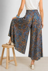 ΖΙΠ ΚΙΛΟΤ ΕΜΠΡΙΜΕ LOOK SKIRT - ΜΠΛΕ ΡΑΦ