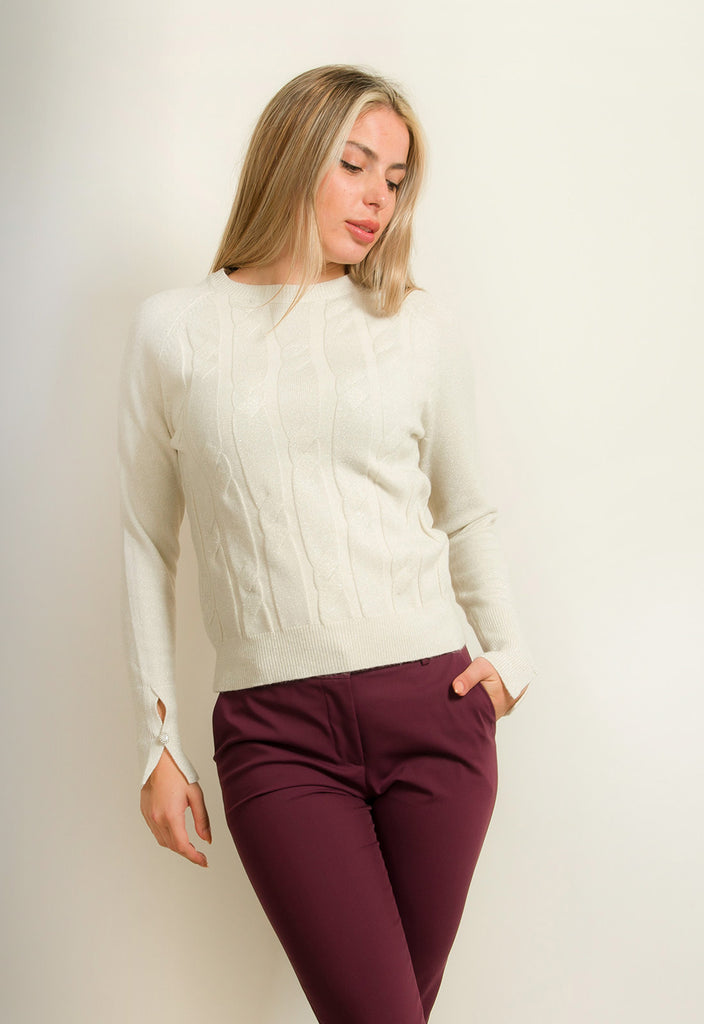 ΠΛΕΚΤΟ ΛΟΥΡΕΞ ΜΕ ΑΣΗΜΟΚΛΩΣΤΗ-ΛΕΥΚΟ