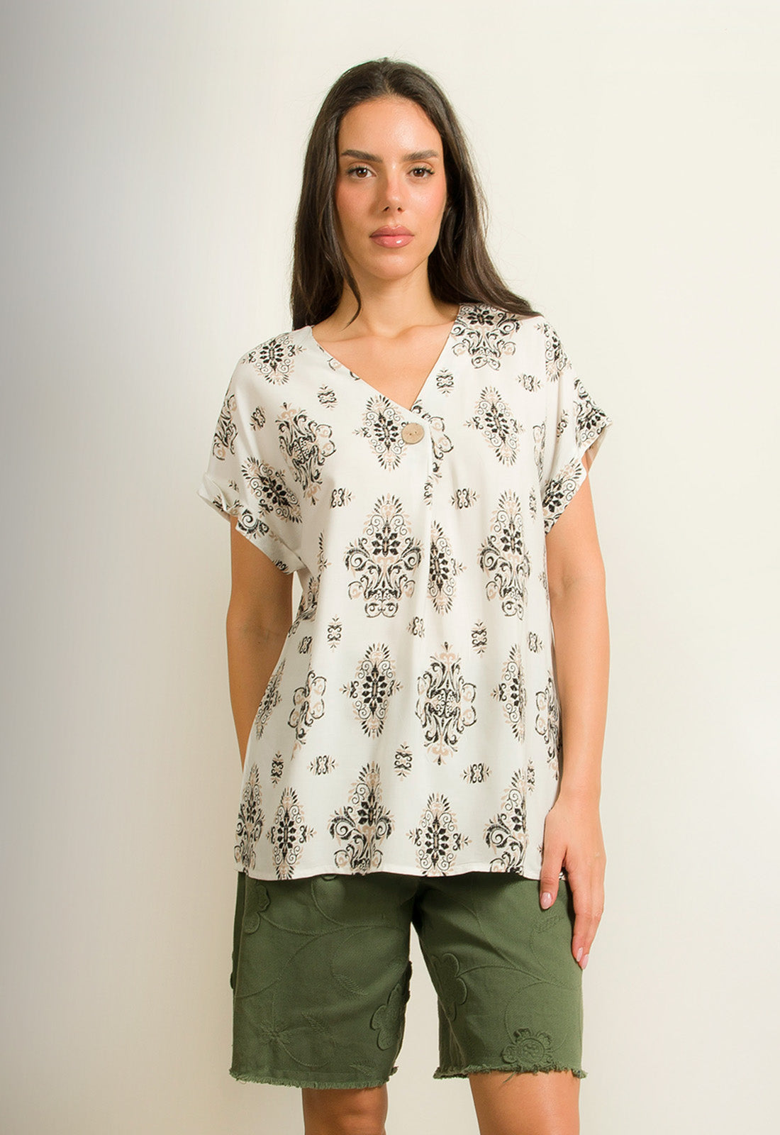 ΜΠΛΟΥΖΑ ΜΑΚΡΙΑ ΕΜΠΡΙΜΕ ΜΕ ΚΟΥΜΠΙ-ΜΑΥΡΟ