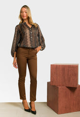 ΠΑΝΤΕΛΟΝΙ OFFICE LOOK - ΚΑΜΕΛ