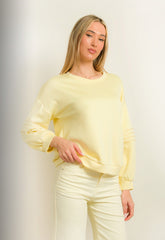 ΜΠΛΟΥΖΑ ΤΥΠΟΥ ΦΟΥΤΕΡ ΜΕ ΣΧΕΔΙΟ ΣΤΟ ΜΑΝΙΚΙ-ΚΙΤΡΙΝΗ