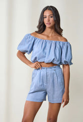 ΜΠΟΥΣΤΟ off shoulder ΜΕ ΛΑΣΤΙΧΟ-ΣΙΕΛ