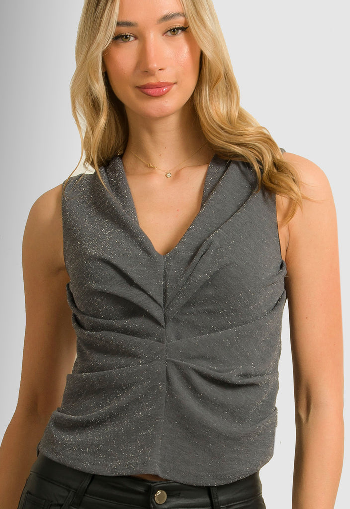 ΜΠΛΟΥΖΑ ΑΜΑΝΙΚΗ ΛΟΥΡΕΞ ΜΕ ΣΟΥΡΕΣ-ΑΣΗΜΙ