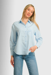 ΠΟΥΚΑΜΙΣΟ ΡΙΓΕ ΜΕ ΚΕΝΤΗΜΑ-ΣΙΕΛ