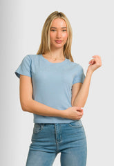 ΜΠΛΟΥΖΑ CROP ΜΕ ΣΤΡΑΣ-ΣΙΕΛ