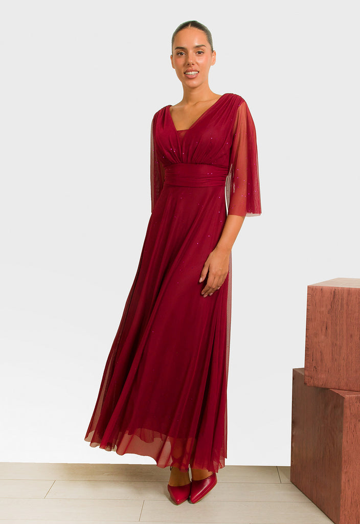 ΦΟΡΕΜΑ MAXI ΣΕ ΔΙΧΤΥ ΜΕ ΜΙΚΡΕΣ ΠΑΓΕΤΕΣ-ΜΠΟΡΝΤΟ