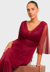 ΦΟΡΕΜΑ MAXI ΣΕ ΔΙΧΤΥ ΜΕ ΜΙΚΡΕΣ ΠΑΓΕΤΕΣ-ΜΠΟΡΝΤΟ