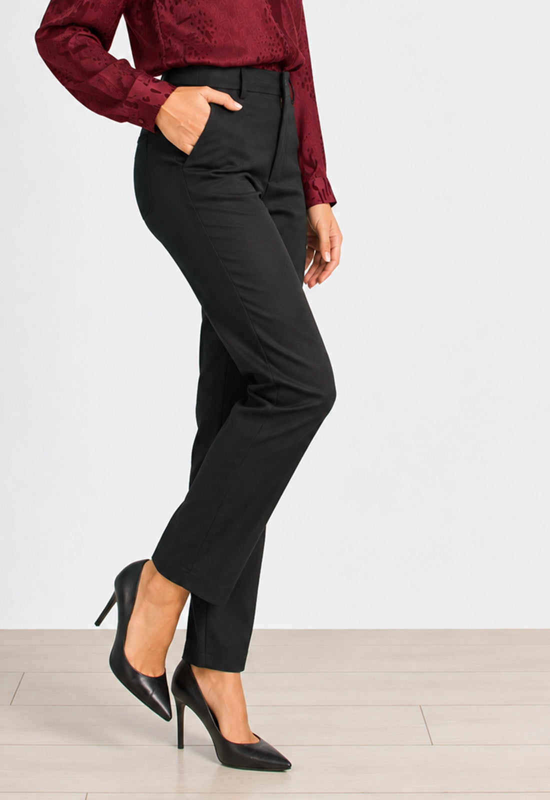 ΠΑΝΤΕΛΟΝΙ OFFICE LOOK -ΜΑΥΡΟ