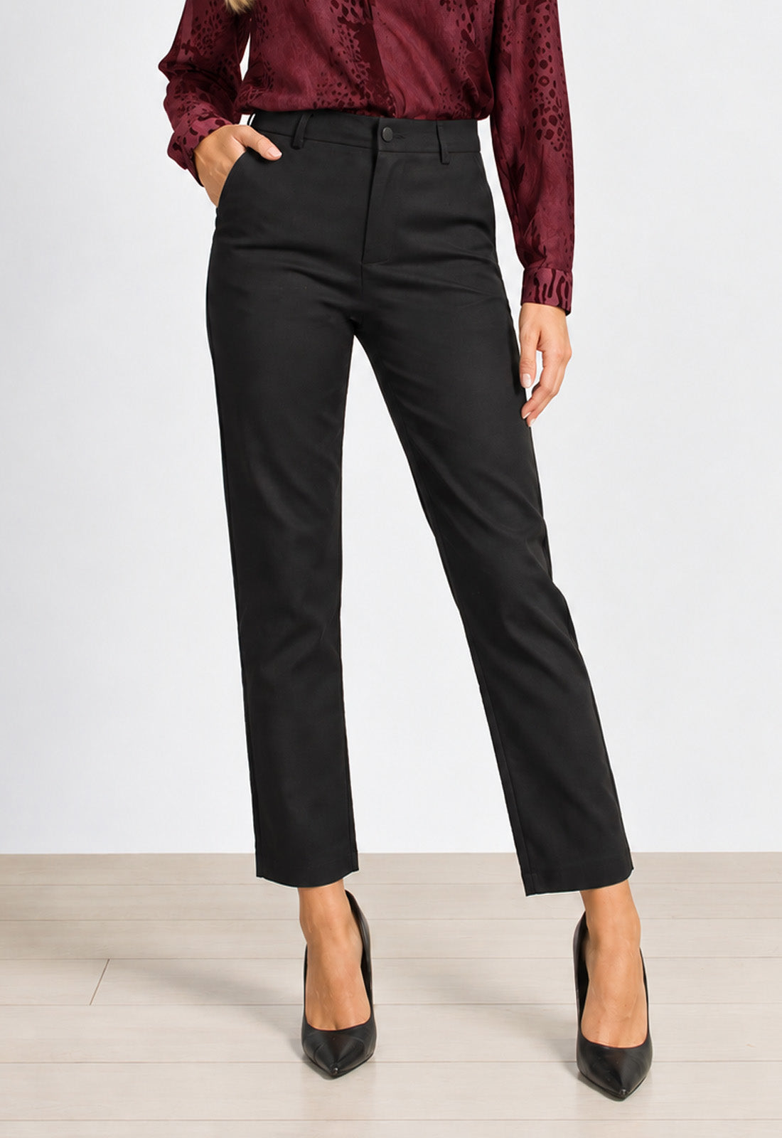ΠΑΝΤΕΛΟΝΙ OFFICE LOOK -ΜΑΥΡΟ