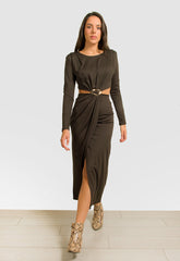 ΦΟΡΕΜΑ ΜΙΝΤΙ ΜΕ CUT OUT-ΚΑΦΕ