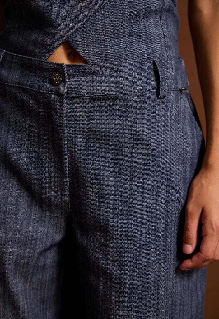 ΠΑΝΤΕΛΟΝΙ WIDE LEG - DENIM