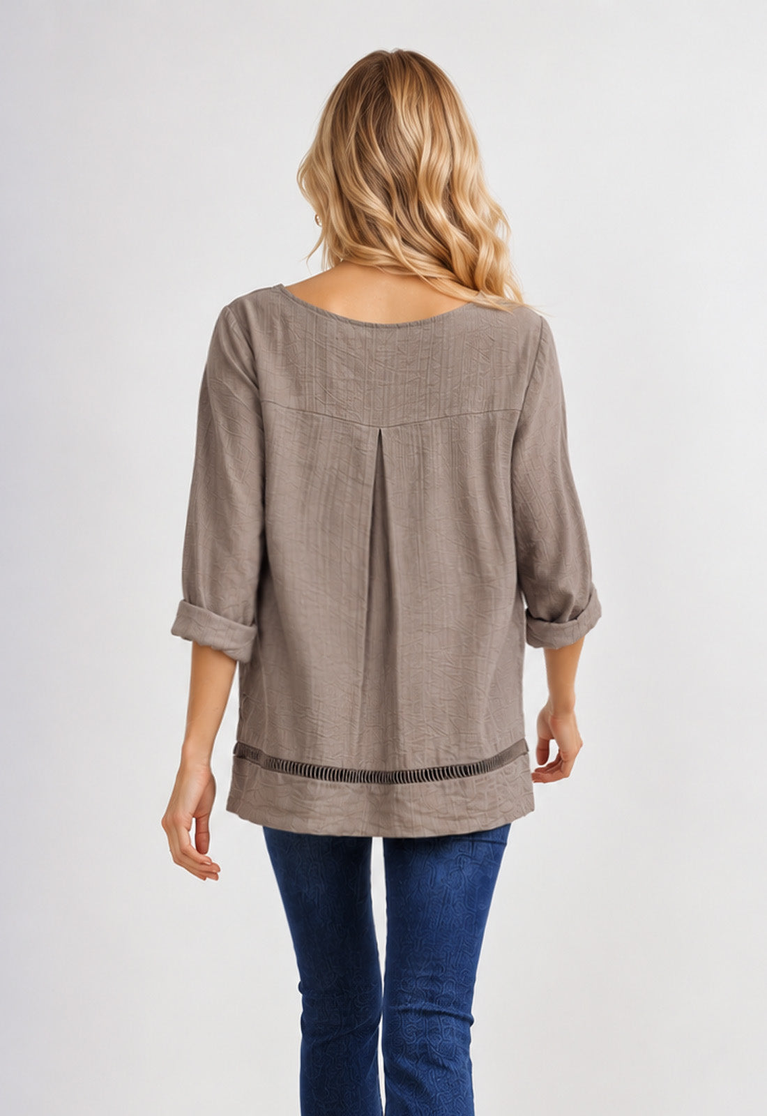 ΜΠΛΟΥΖΑ ΦΑΡΔΙΑ ΜΕ ΔΙΑΚΟΣΜΗΤΙΚΗ ΤΡΕΣΑ-ΠΟΥΡΟ