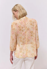 ΜΠΛΟΥΖΑ ΕΜΠΡΙΜΕ ΜΕ ΑΞΕΣΟΥΑΡ-PEACH