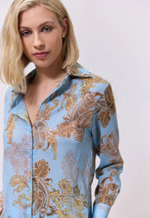 ΠΟΥΚΑΜΙΣΟ ΑΕΡΙΝΟ ΜΕ PAISLEY ΜΟΤΙΒΟ-ΣΙΕΛ