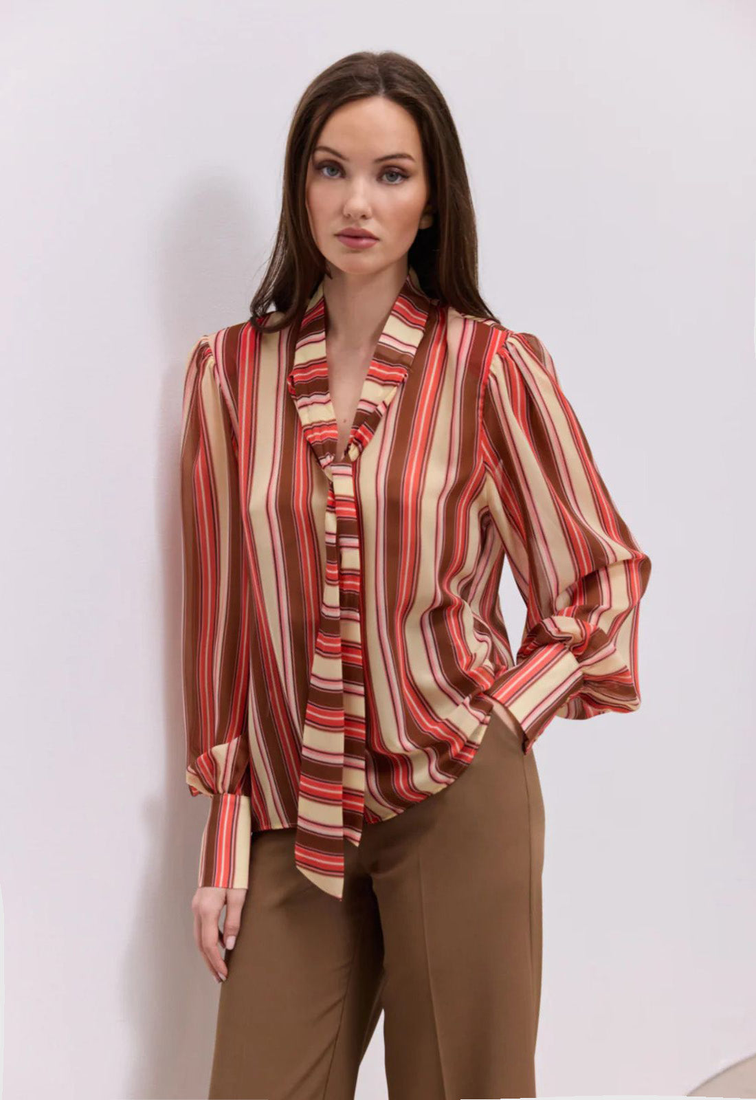 ΜΠΛΟΥΖΑ ΡΙΓΕ ΜΕ ΦΙΟΓΚΟ-TOMATO