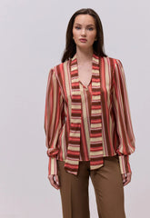 ΜΠΛΟΥΖΑ ΡΙΓΕ ΜΕ ΦΙΟΓΚΟ-TOMATO