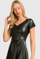 ΦΟΡΕΜΑ MIDI ΔΕΡΜΑΤΙΝΗΣ ΚΛΟΣ-ΜΑΥΡΟ