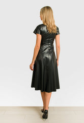 ΦΟΡΕΜΑ MIDI ΔΕΡΜΑΤΙΝΗΣ ΚΛΟΣ-ΜΑΥΡΟ