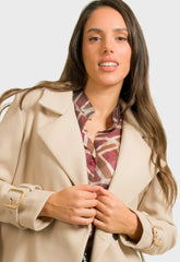 ΠΑΛΤΟ 3/4 ΜΕ ΖΩΝΗ - ΒΑΝΙΛΙΑ