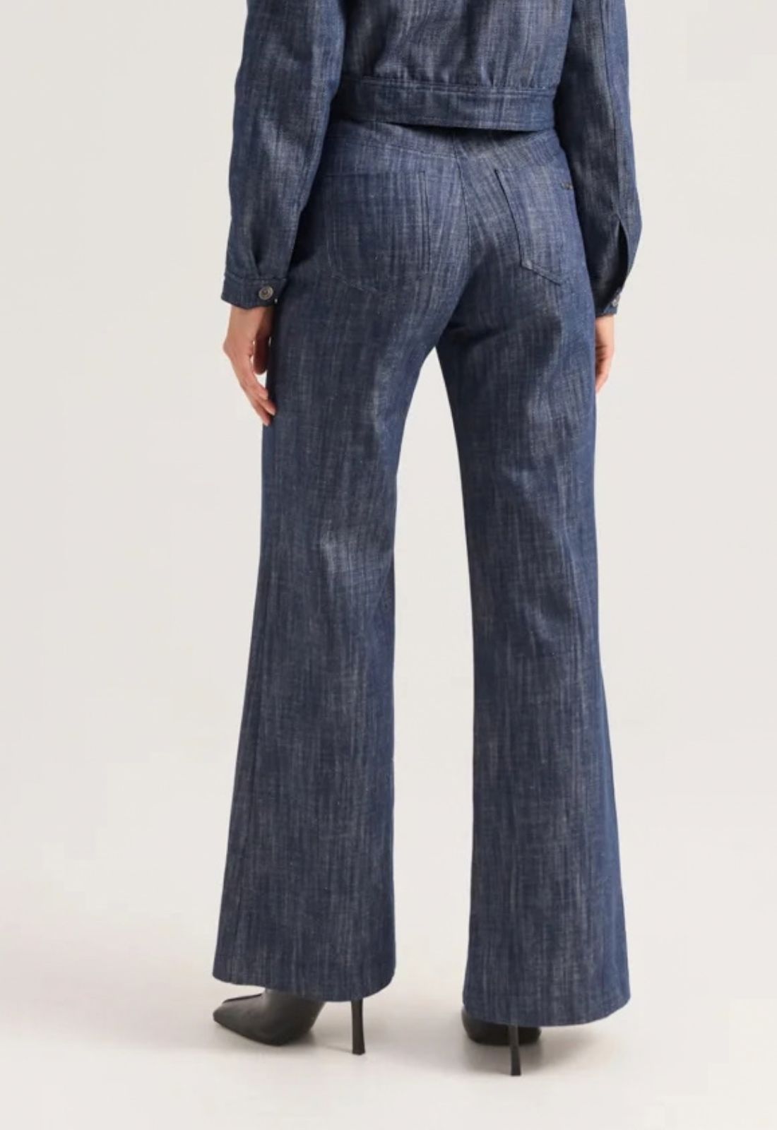 ΠΑΝΤΕΛΟΝΙ WIDE LEG DENIM - ΜΠΛΕ