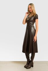 ΦΟΡΕΜΑ MIDI ΔΕΡΜΑΤΙΝΗΣ ΚΛΟΣ-ΚΑΦΕ