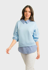 ΜΠΛΟΥΖΑ ΜΕ ΛΕΠΤΟΜΕΡΕΙΕΣ ΠΟΥΚΑΜΙΣΟΥ-ΣΙΕΛ