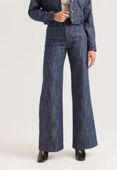 ΠΑΝΤΕΛΟΝΙ WIDE LEG DENIM - ΜΠΛΕ