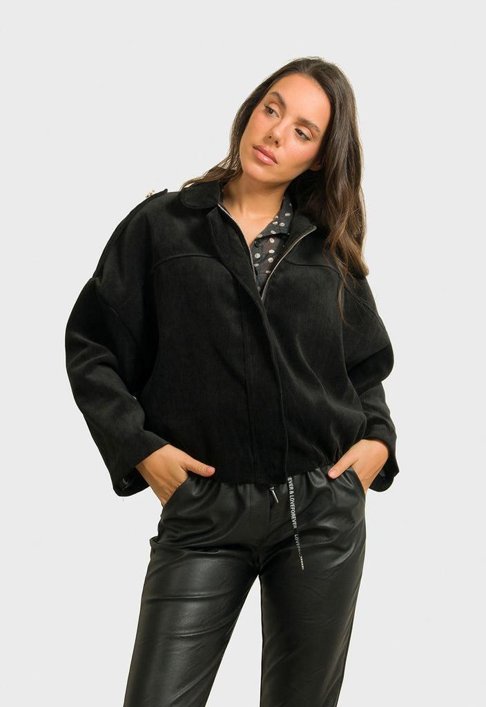 ΜΠΟΥΦΑΝ ΜΠΟΜΠΕΡ ΜΕ ΛΑΣΤΙΧΟ ΣΤΟ ΤΕΛΕΙΩΜΑ-ΜΑΥΡΟ