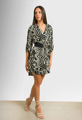 ΦΟΡΕΜΑ ΚΟΝΤΟ LOOK SHIRT - ΜΑΥΡΟ