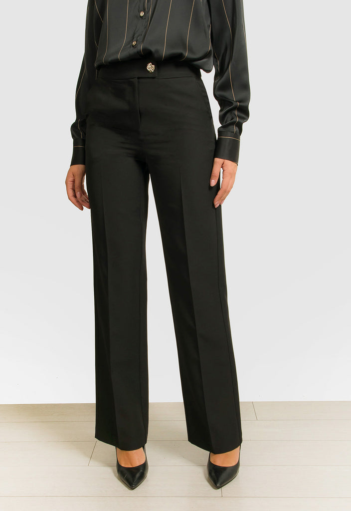 ΠΑΝΤΕΛΟΝΙ ΚΡΕΠ ΨΗΛΟΜΕΣΟ ΜΕ ΤΣΑΚΙΣΗ-ΜΑΥΡΟ