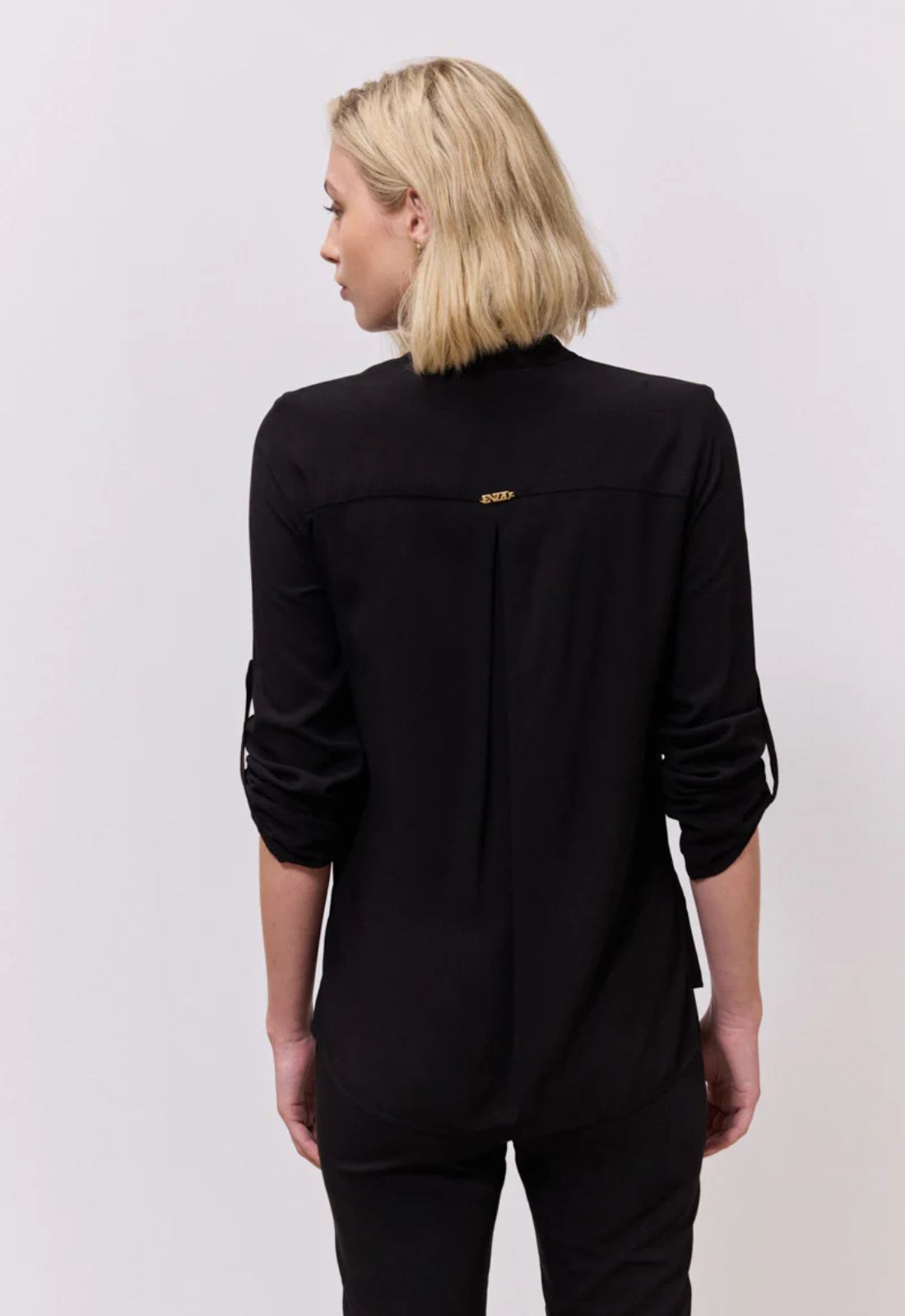 ΜΠΛΟΥΖΑ LOOK SHIRT-ΜΑΥΡΗ