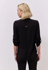 ΜΠΛΟΥΖΑ LOOK SHIRT-ΜΑΥΡΗ