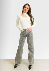 ΚΟΡΜΑΚΙ ΜΕ CUT OUT-ΛΕΥΚΟ