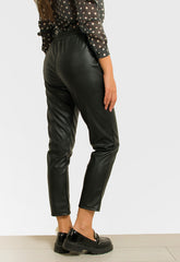 ΠΑΝΤΕΛΟΝΙ ΔΕΡΜΑΤΙΝΗΣ ΜΕ ΛΑΣΤΙΧΟ & ΚΟΡΔΟΝΙ-ΜΑΥΡΟ