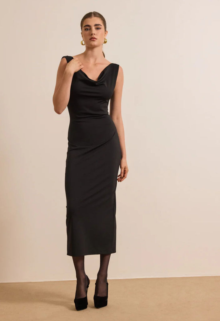 ΦΟΡΕΜΑ MIDI ΝΤΡΑΠΕ ΑΜΑΝΙΚΟ-ΜΑΥΡΟ