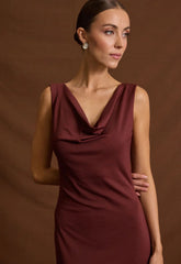 ΦΟΡΕΜΑ MIDI ΝΤΡΑΠΕ ΑΜΑΝΙΚΟ-WINE