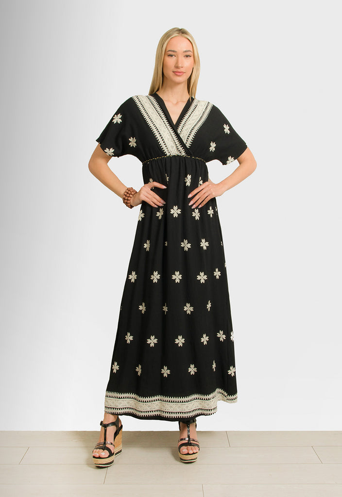 ΦΟΡΕΜΑ MAXI ΒΑΜΒΑΚΕΡΟ ΜΕ ΚΕΝΤΗΜΑ-ΜΑΥΡΟ