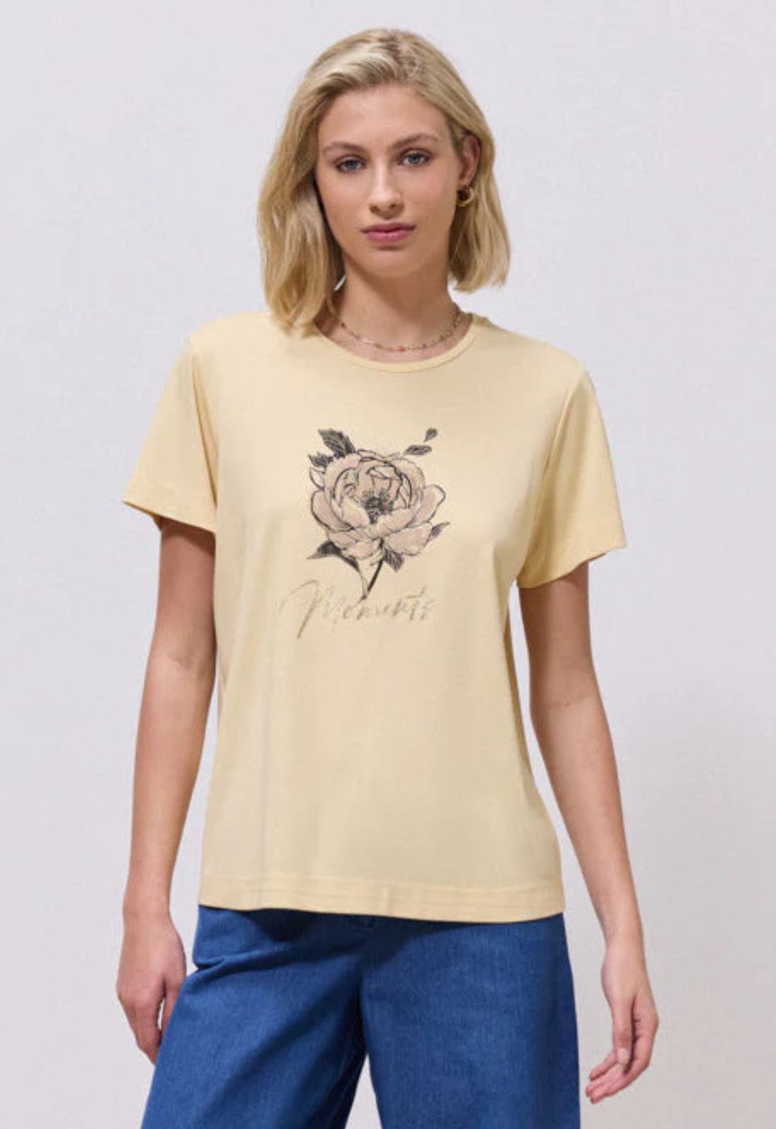 ΜΠΛΟΥΖΑ ΜΕ ΤΥΠΩΜΑ ΤΡΙΑΝΤΑΦΥΛΛΟ-BUTTER