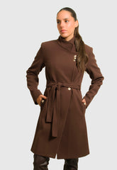 ΠΑΛΤΟ ΜΕΣΑΤΟ ΜΕ ΧΡΥΣΑ ΚΟΥΜΠΙΑ ΚΑΙ ΖΩΝΗ-ΚΑΦΕ