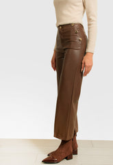 ΠΑΝΤΕΛΟΝΑ ΜΙΝΤΙ ΔΕΡΜΑΤΙΝΗΣ ΜΕ ΧΡΥΣΑ ΚΟΥΜΠΙΑ-ΚΑΦΕ