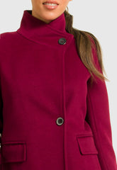 ΠΑΛΤΟ 3/4 ΜΕ ΛΟΞΟ ΚΟΥΜΠΩΜΑ-ΜΠΟΡΝΤΟ