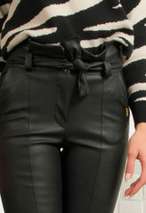 ΠΑΝΤΕΛΟΝΙ ΔΕΡΜΑΤΙΝΗ ΜΕ ΖΩΝΗ-ΜΑΥΡΟ