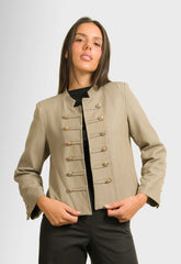 ΣΑΚΑΚΙ CROPPED ΣΕ ΣΤΥΛ MILITARY-FANCO