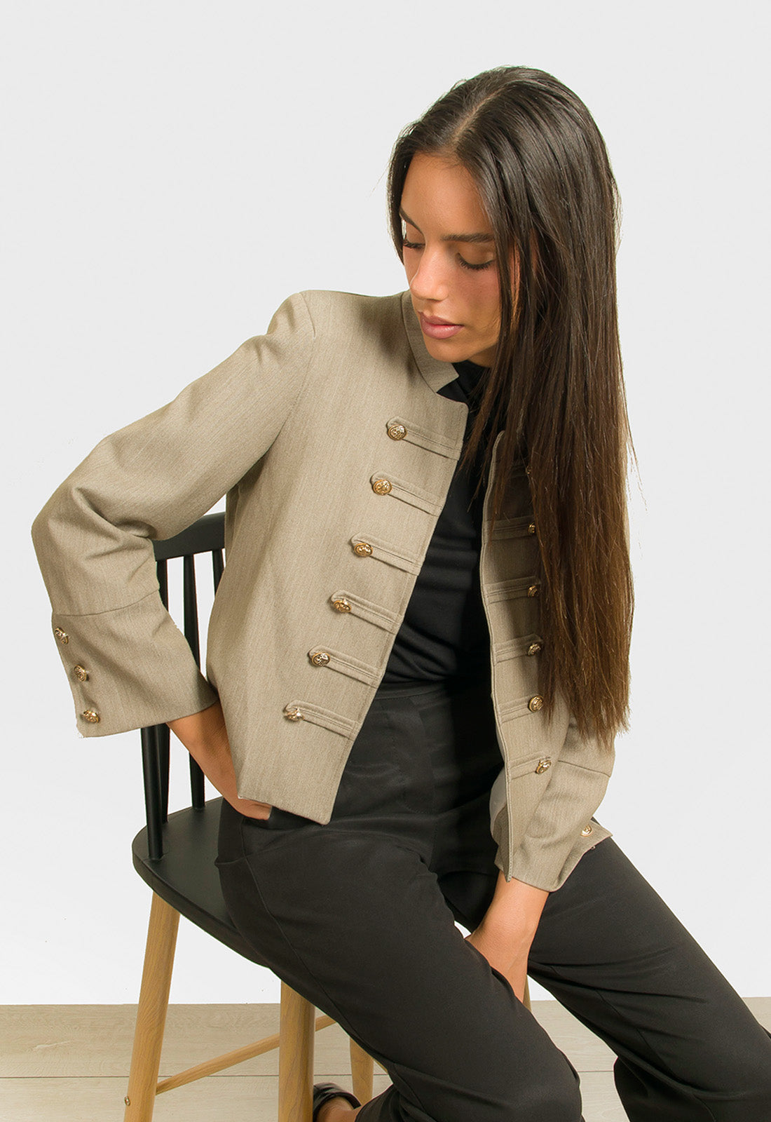 ΣΑΚΑΚΙ CROPPED ΣΕ ΣΤΥΛ MILITARY-FANCO